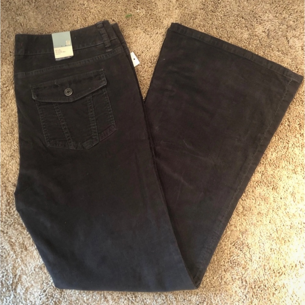 Vintage GAP gray corduroy bell bottoms BNWT